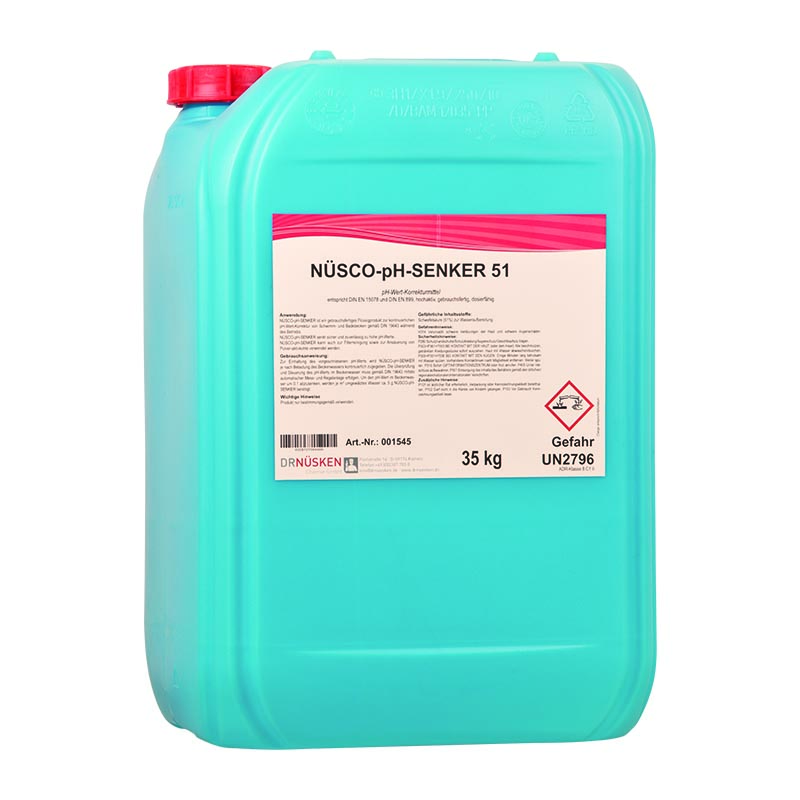 Nüsco-pH-Senker 51 flüssig  pH-Wert – Regulierung