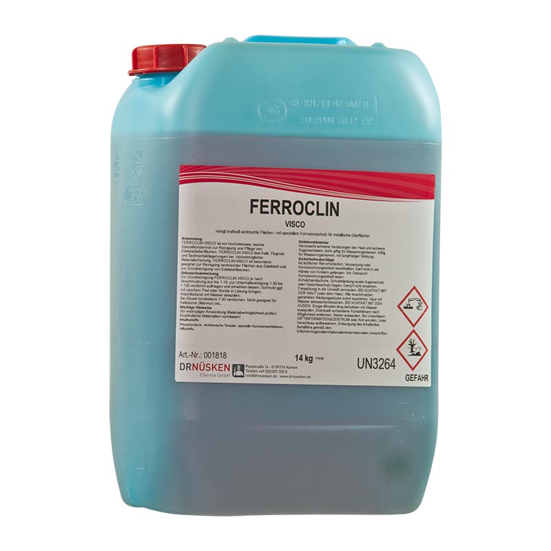 Ferroclin-Visco  viskoser Spezialreiniger für Edelstahl